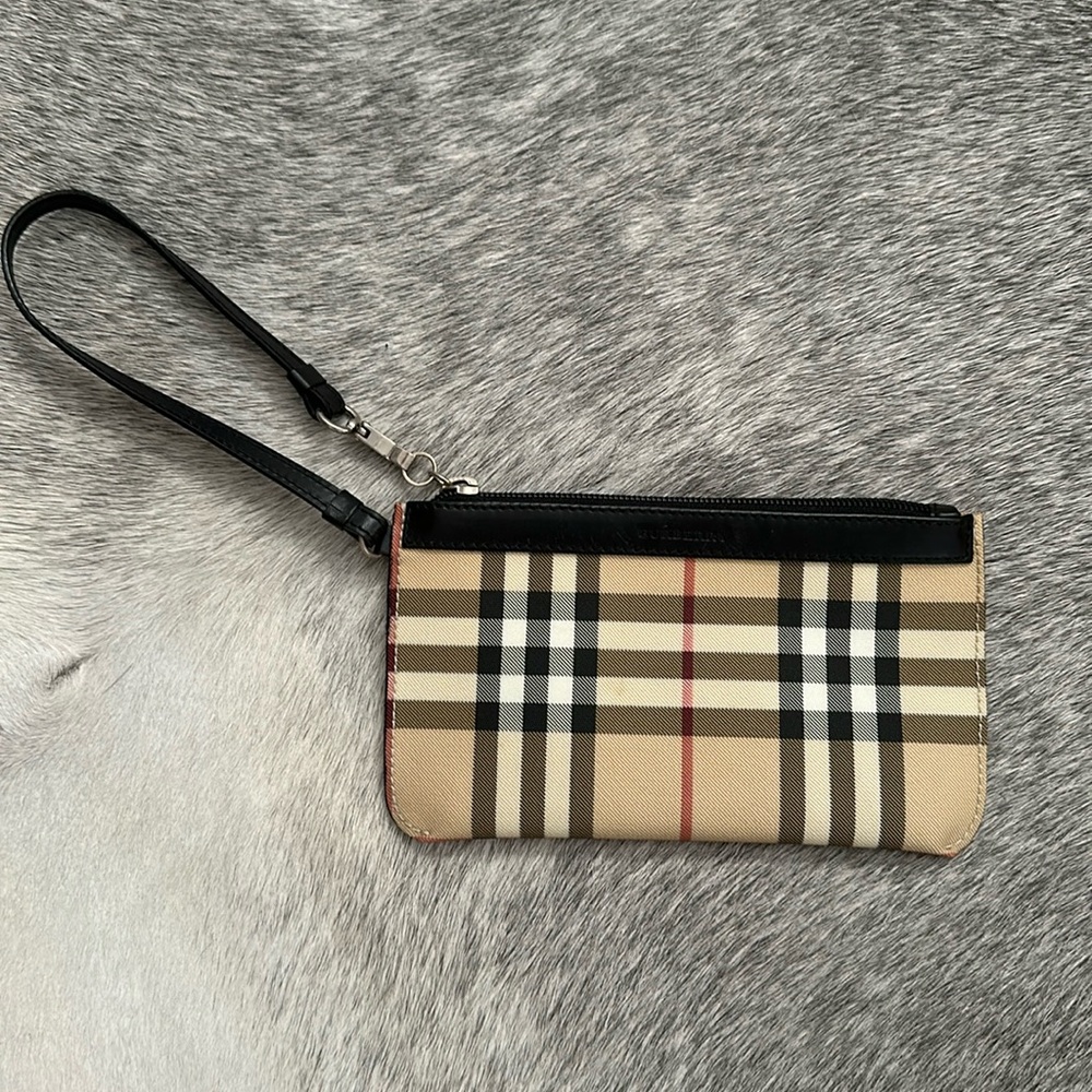Burberry wristlet